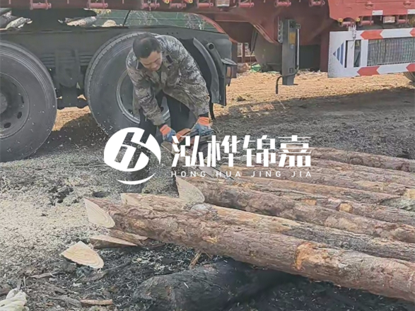 松木圓木價格大概多少一方-松木樁廠家按方可以賣嗎？