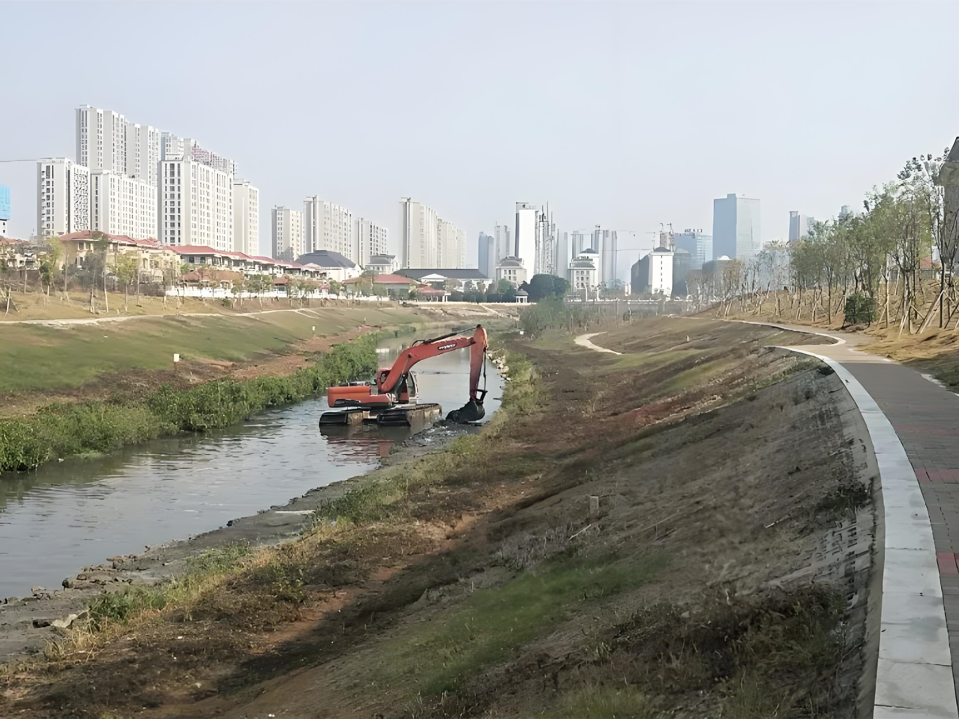 上海青浦區(qū)挖機(jī)清淤施工隊(duì)-沼澤地清淤后如何防止再次淤積？